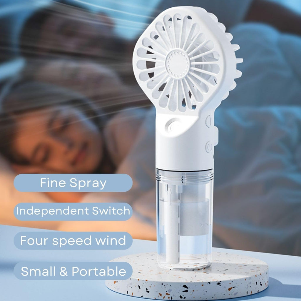 TropiCool Mini - Portable Spray Fan & Mist Humidifier